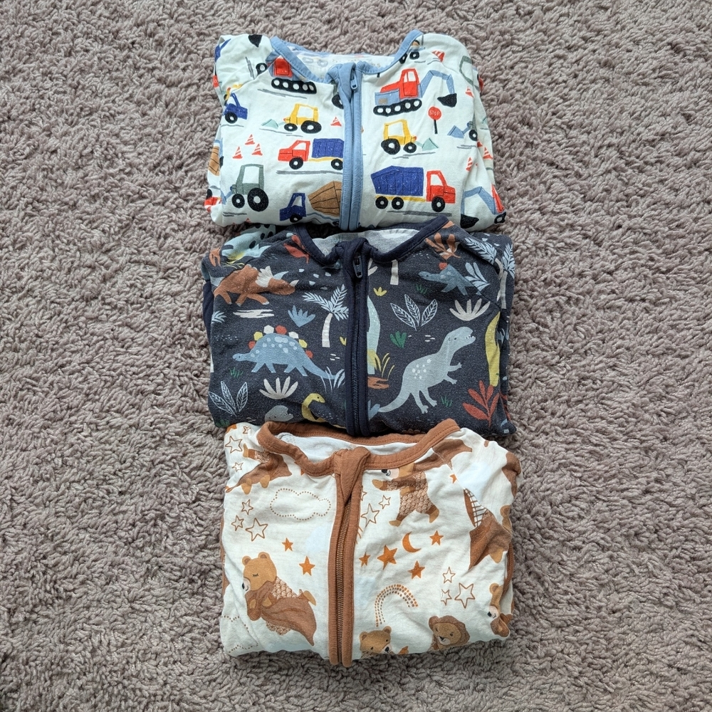 Little Sleepies Zippy Bundle 6-12m